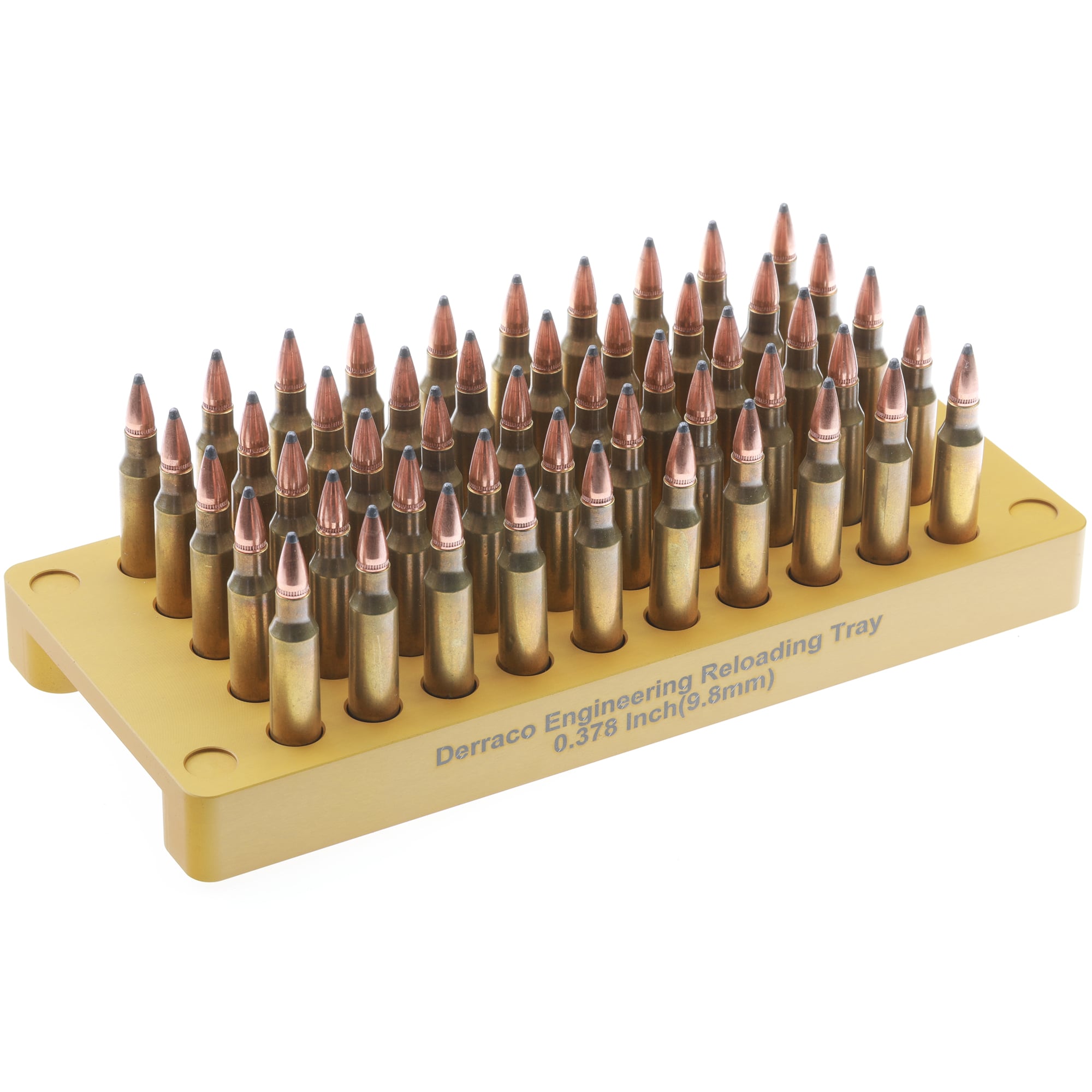 50 Round - Brass Reloading Block - Adonized Aluminium - Image 5