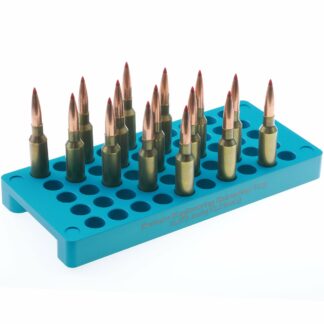 50 Round - Brass Reloading Block - Adonized Aluminium