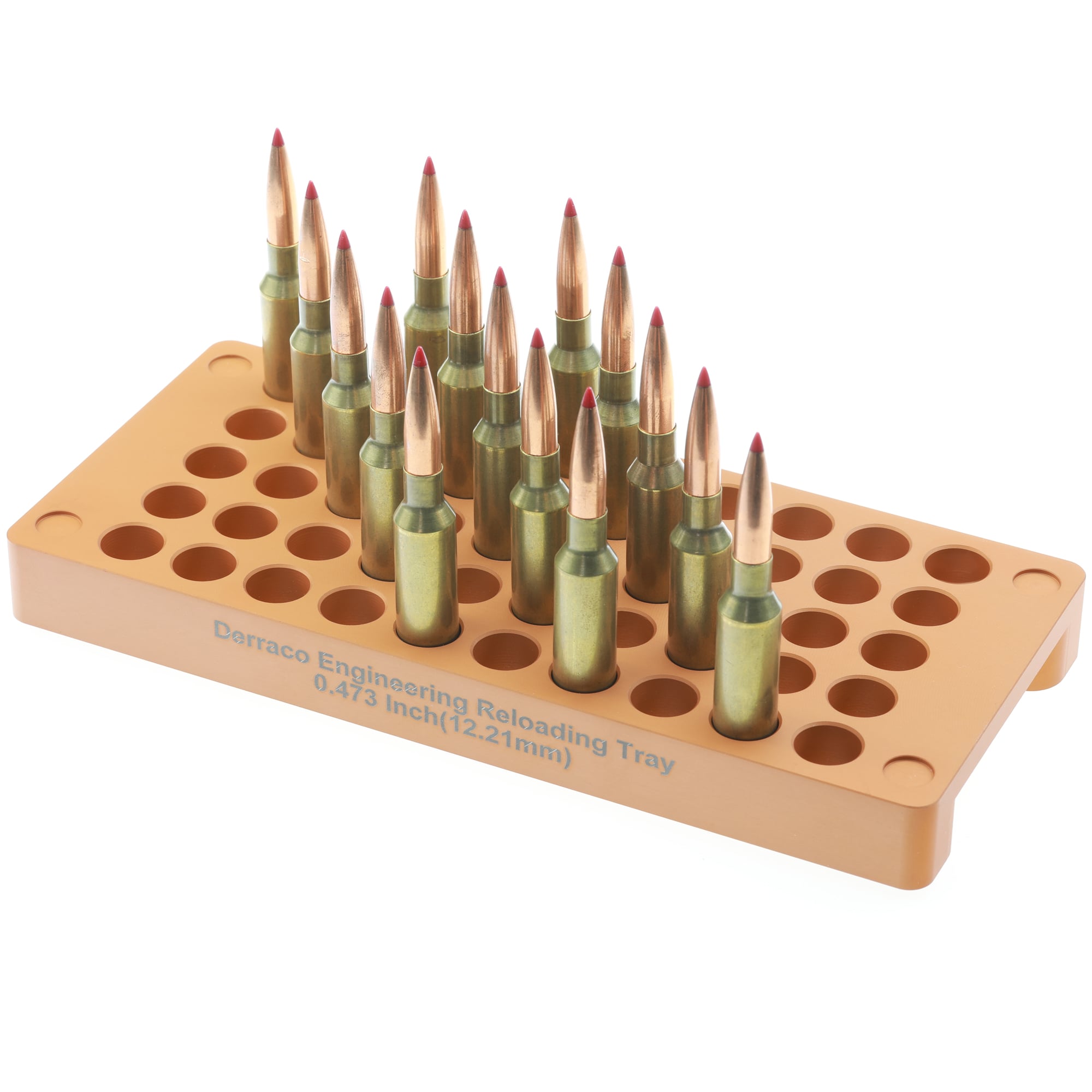 50 Round - Brass Reloading Block - Adonized Aluminium - Image 4